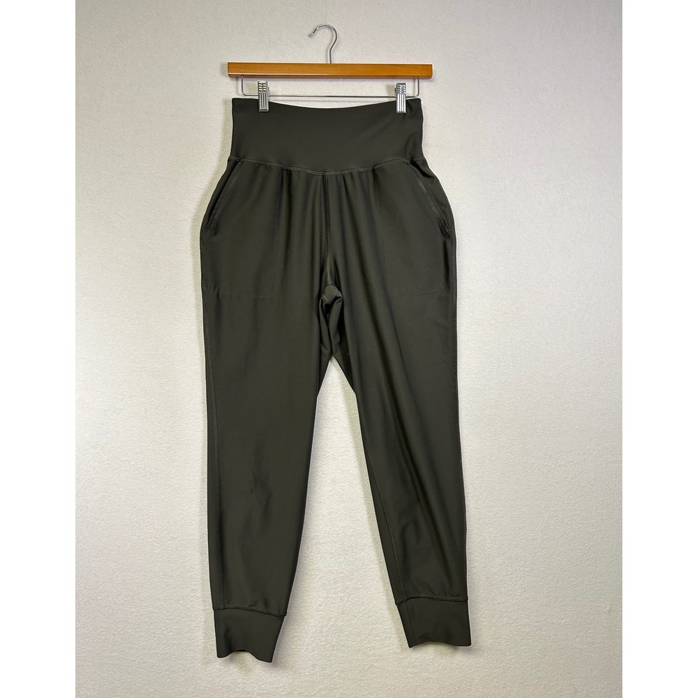 Old Navy Active Elevate Legging Jogger Pants Olive Green‎ High Waist Size M